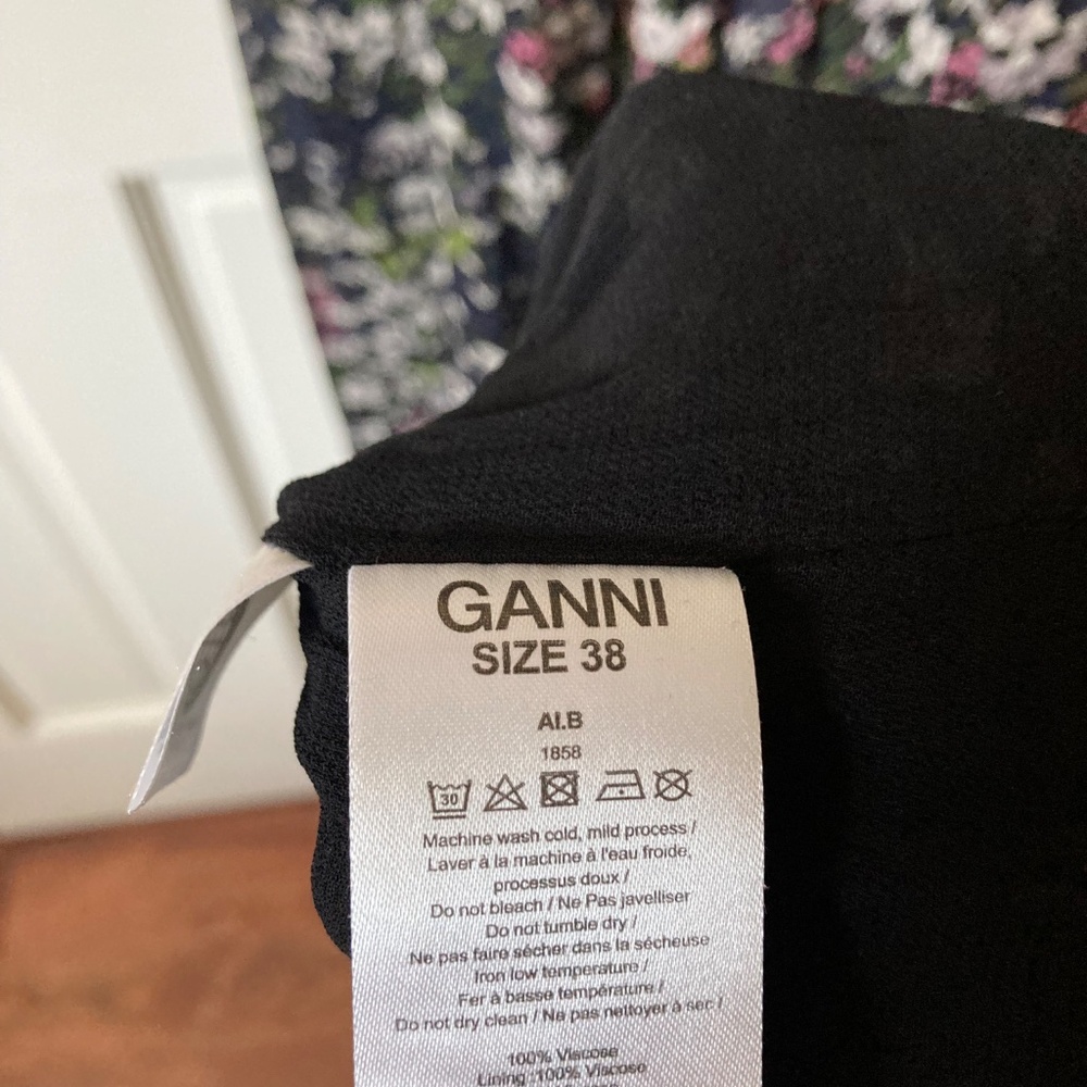 Floral Ganni Maxi Dress - Size 38 - Picture 3 of 4